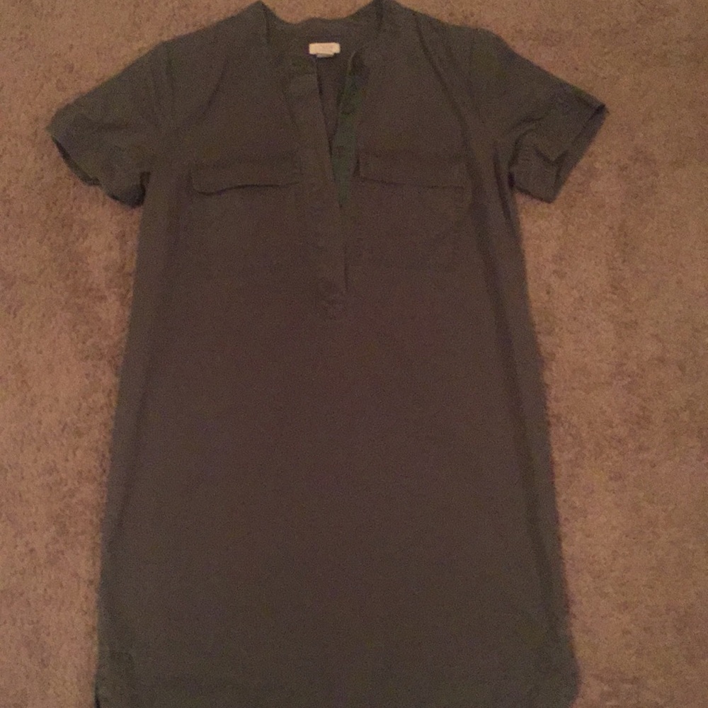 Army green dress
